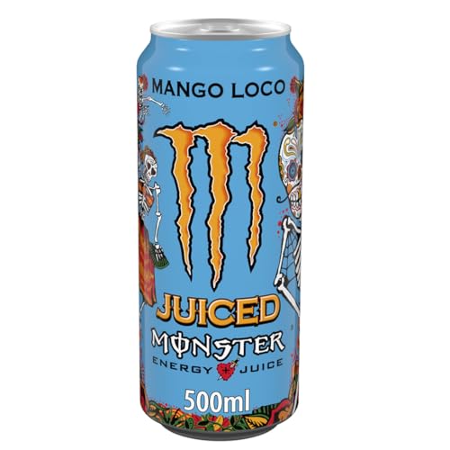 Monster Juiced Mango Loco (Einweg) Energiegetränk 500 ml von Pufai