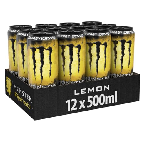 Monster Rehab Tea+Lemon+Energy (Einweg) 500 ml x 12 Stück von Pufai