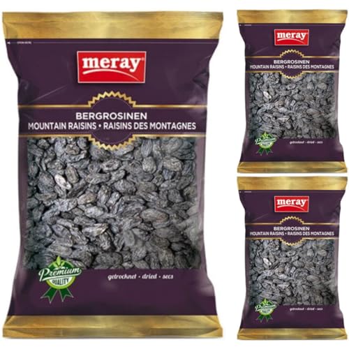 Mry Bergrosinen Rosinen 250 Gramm x 3 STÜCK mit Pufai Grocery Mry Bergrosinen Rosinen 250 Gramm x 3 STÜCK mit Pufai Grocery von Pufai