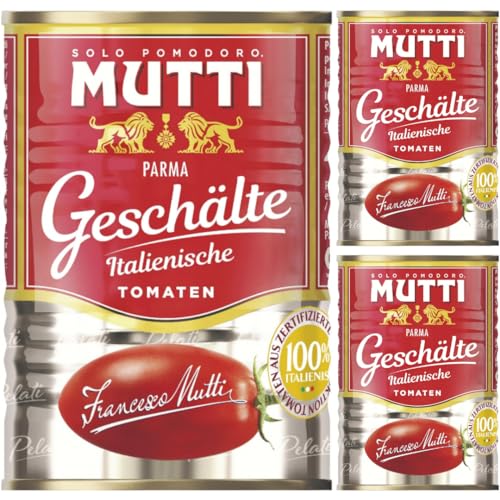 Mutti Geschälte Italienische Tomaten 400 gramm x 3 STÜCK Mutti Geschälte Italienische Tomaten 400 gramm x 3 STÜCK von Pufai