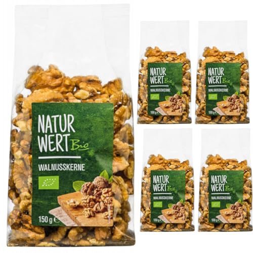 NaturWert Walnusskerne Walnuss 150 gramm x 5 Stück NaturWert Walnusskerne Walnuss 150 gramm x 5 Stück von Pufai