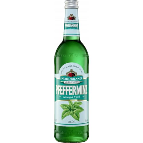 Nordbrand Pfefferminz Likör 700 Milliliter mit Pufai Grocery Nordbrand Pfefferminz Likör 700 Milliliter mit Pufai Grocery von Pufai