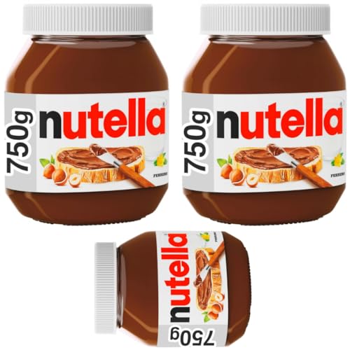 Nuss-Nugat-Creme Chocolate Spreads Schokoladenaufstriche 750 Gramm x 3 STÜCK Nuss-Nugat-Creme Chocolate Spreads Schokoladenaufstriche 750 Gramm x 3 STÜCK von Pufai