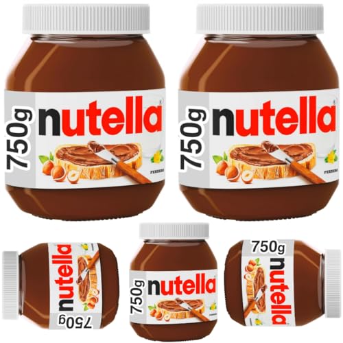 Nuss-Nugat-Creme Chocolate Spreads Schokoladenaufstriche 750 Gramm x 5 STÜCK Nuss-Nugat-Creme Chocolate Spreads Schokoladenaufstriche 750 Gramm x 5 STÜCK von Pufai