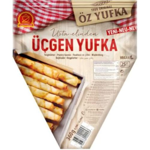 Öz Yufka Teigblätter dreieckig Täglich frischer Teig - Frisches Gebäck, Teigblätter Filoteig 360 Gramm mit Pufai Grocery Öz Yufka Teigblätter dreieckig Täglich frischer Teig - Frisches Gebäck, Teigblätter Filoteig 360 Gramm mit Pufai Grocery von Pufai