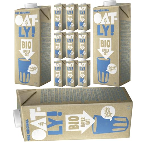 Oatly Haferdrink Classic Oat Drink 1000 milliliter x 12 STÜCK Oatly Haferdrink Classic Oat Drink 1000 milliliter x 12 STÜCK von Pufai