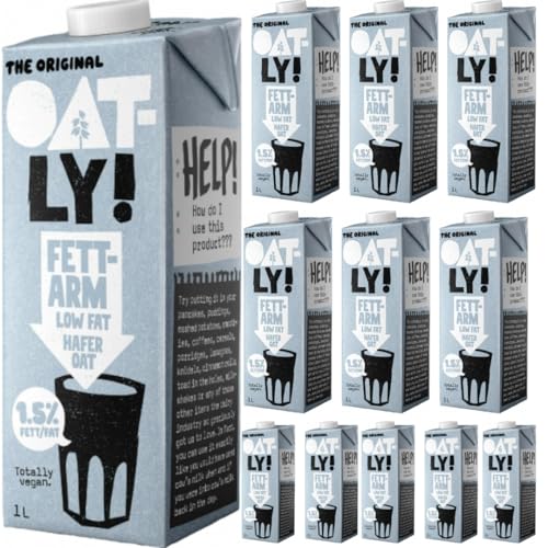 Oatly Haferdrink fettarm 1,5% Fett Oat Drink 1000 milliliter x 12 STÜCK Oatly Haferdrink fettarm 1,5% Fett Oat Drink 1000 milliliter x 12 STÜCK von Pufai