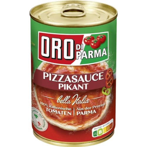Oro di Parma Pizzasauce pikant Pizzaboden Soße Sauce Pizza Soße 400 gramm Oro di Parma Pizzasauce pikant Pizzaboden Soße Sauce Pizza Soße 400 gramm von Pufai