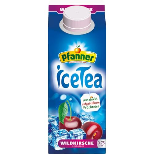 Pfanner Ice Tea Wildkirsche Eistee & Teemischgetränke 750 Mililiter von Pufai