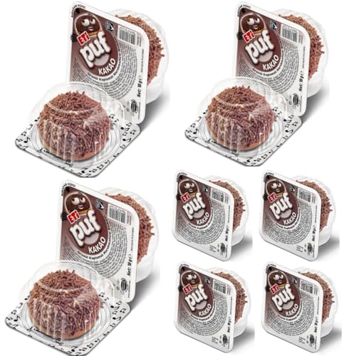 Pufai Grocery Eti Puf Kakao, Marshmallow-Keks, 18 g x 10 Stück Pufai Grocery Eti Puf Kakao, Marshmallow-Keks, 18 g x 10 Stück von Pufai