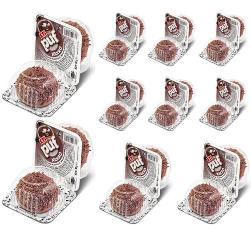 Pufai Grocery Eti Puf Kakao, Marshmallow-Keks, 18 g x 20 Stück Pufai Grocery Eti Puf Kakao, Marshmallow-Keks, 18 g x 20 Stück von Pufai