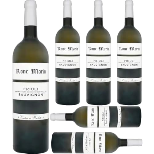 Ronc Marin Sauvignon Friuli Weißwein 750 milliliter x 6 Flasche von Pufai