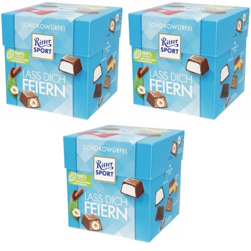 Schokowürfel Lass Dich Feiern Schokolade 176 Gramm X 3 STÜCK Schokowürfel Lass Dich Feiern Schokolade 176 Gramm X 3 STÜCK von Pufai