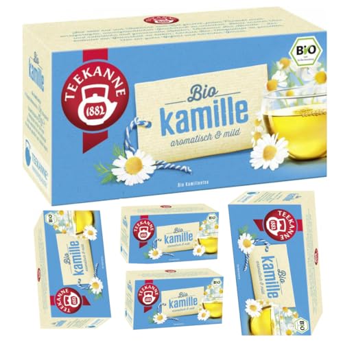 Teekanne Kamille Tee 18 x 1,50 gramm x 5 er Pack Teekanne Kamille Tee 18 x 1,50 gramm x 5 er Pack von Pufai