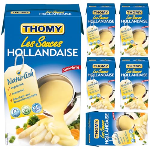 Thomy Les Sauces Hollandaise Sauce Hollandaise Soße 1000 Gramm x 6 STÜCK + Pufai von Pufai