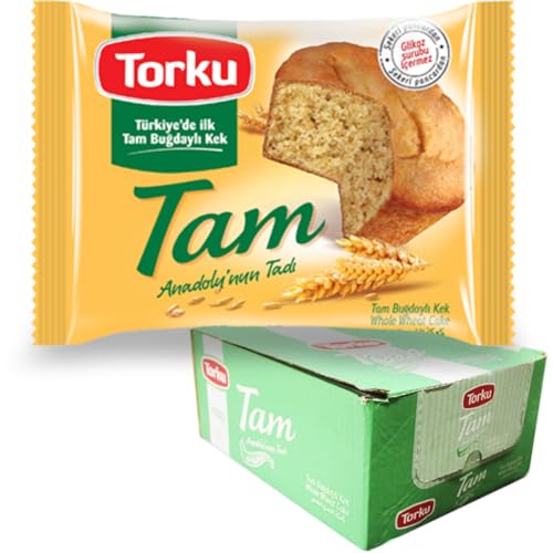 Torku Tam Vollkornküchlein mit Zitrone Cracker Keks 45 gramm x 25 STÜCK von Pufai