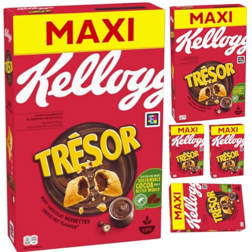 Tresor Choco Nut Cerealien Muesli Cornflakes 660 gramm x 5 Stück Tresor Choco Nut Cerealien Muesli Cornflakes 660 gramm x 5 Stück von Pufai