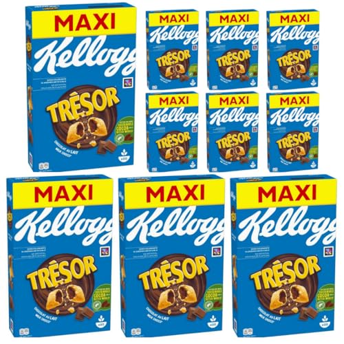 Tresor Milk Choco Cerealien Muesli Cornflakes 620 gramm x 10 Stück Tresor Milk Choco Cerealien Muesli Cornflakes 620 gramm x 10 Stück von Pufai