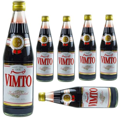 Vimto Fruchtsaft 710 milliliter x 6 STÜCK mit Pufai Grocery von Pufai