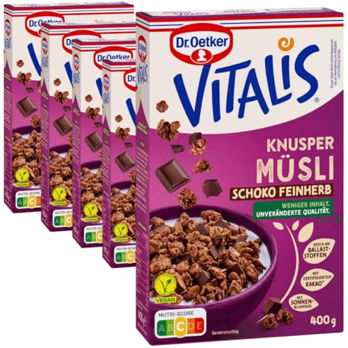 Vitalis Knusper Müsli Schoko feinherb Müsli 400 g X 5 STÜCK Vitalis Knusper Müsli Schoko feinherb Müsli 400 g X 5 STÜCK von Pufai