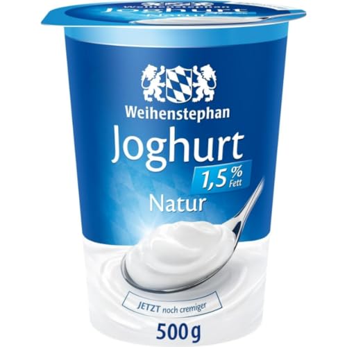 Weihenstephan Joghurt 1,5% 500 g x 1 Stück [Frischegarantie] von Pufai