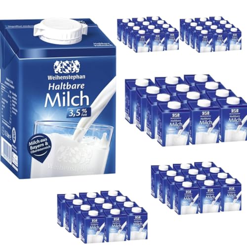Weihenstephan Milch fettarme H-Milch 3,5% Fett, je 0,5 Liter, 60 Stück + Pufai Weihenstephan Milch fettarme H-Milch 3,5% Fett, je 0,5 Liter, 60 Stück + Pufai von Pufai