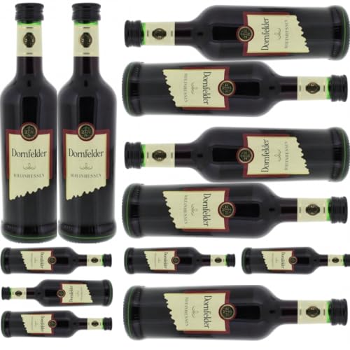 Weinkellerei Einig-Zenzen Dornfelder Rheinhessen Rotwein halbtrocken Rotwein 250 milliliter x 12 Flasche von Pufai
