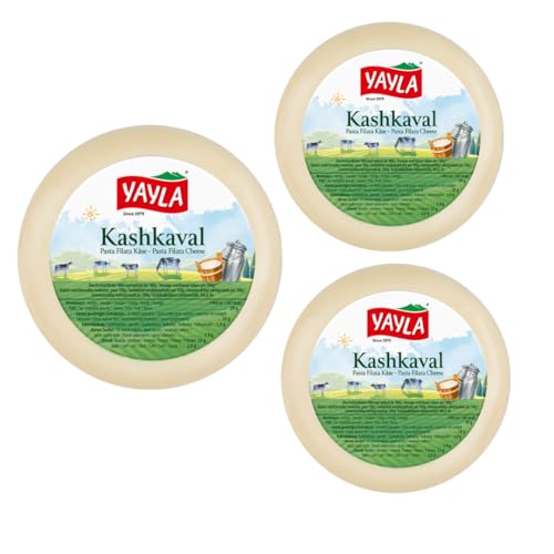 Yayla Kashkaval Schnittkäse 400g Zutaten x 3 Stück Yayla Kashkaval Schnittkäse 400g Zutaten x 3 Stück von Pufai