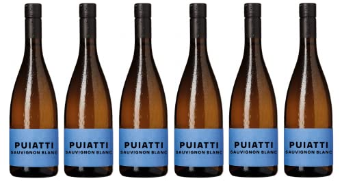 6x 0,75l - Puiatti - Sauvignon Blanc - Friuli D.O.P. - Friaul - Italien - Weißwein trocken von Puiatti