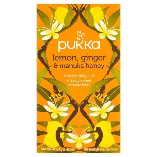 (3er BUNDLE)| Pukka Herbs - Lemon Ginger Manuka Honey Tea -20 sachet von Pukka