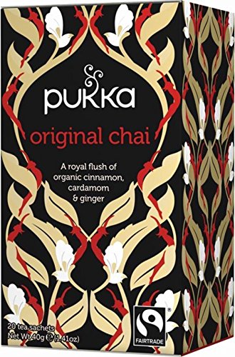 (3er BUNDLE)| pukka Kräuter ltd schwarz Gewürz Chai 20 Sachet von Pukka