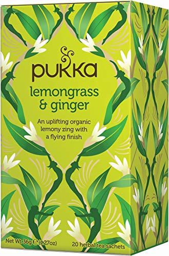 Pukka Bio-Kräutertee Zitronengras & Ingwer (1 x 36 gr) von Pukka