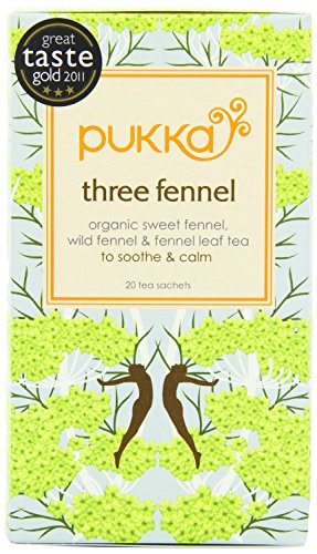 (2 Pack) - Pukka Herbs - Three Fennel Tea | 20 sachet | 2 PACK BUNDLE by Pukka von Pukka