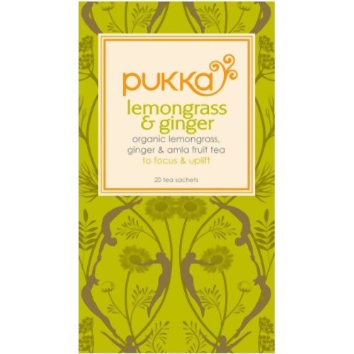 (2er BUNDLE)| Pukka Herbs Ltd Lemongrass & Ginger 20 Sachets von Pukka