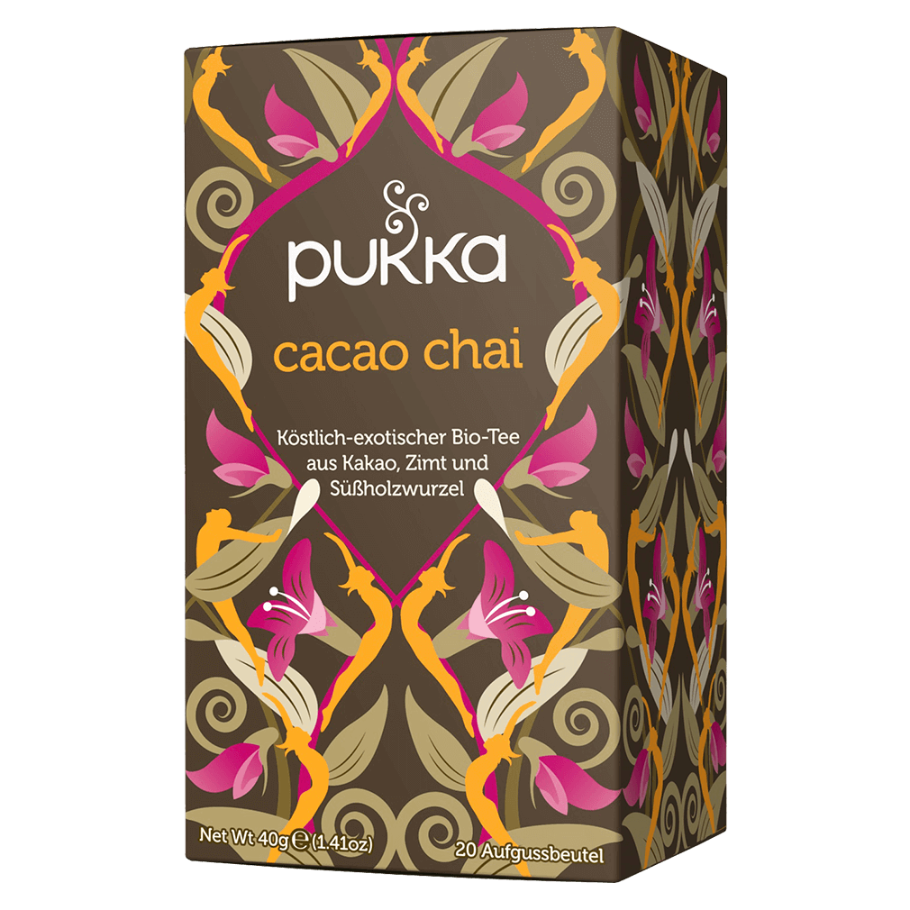 Bio Cacao Chai Tee von Pukka
