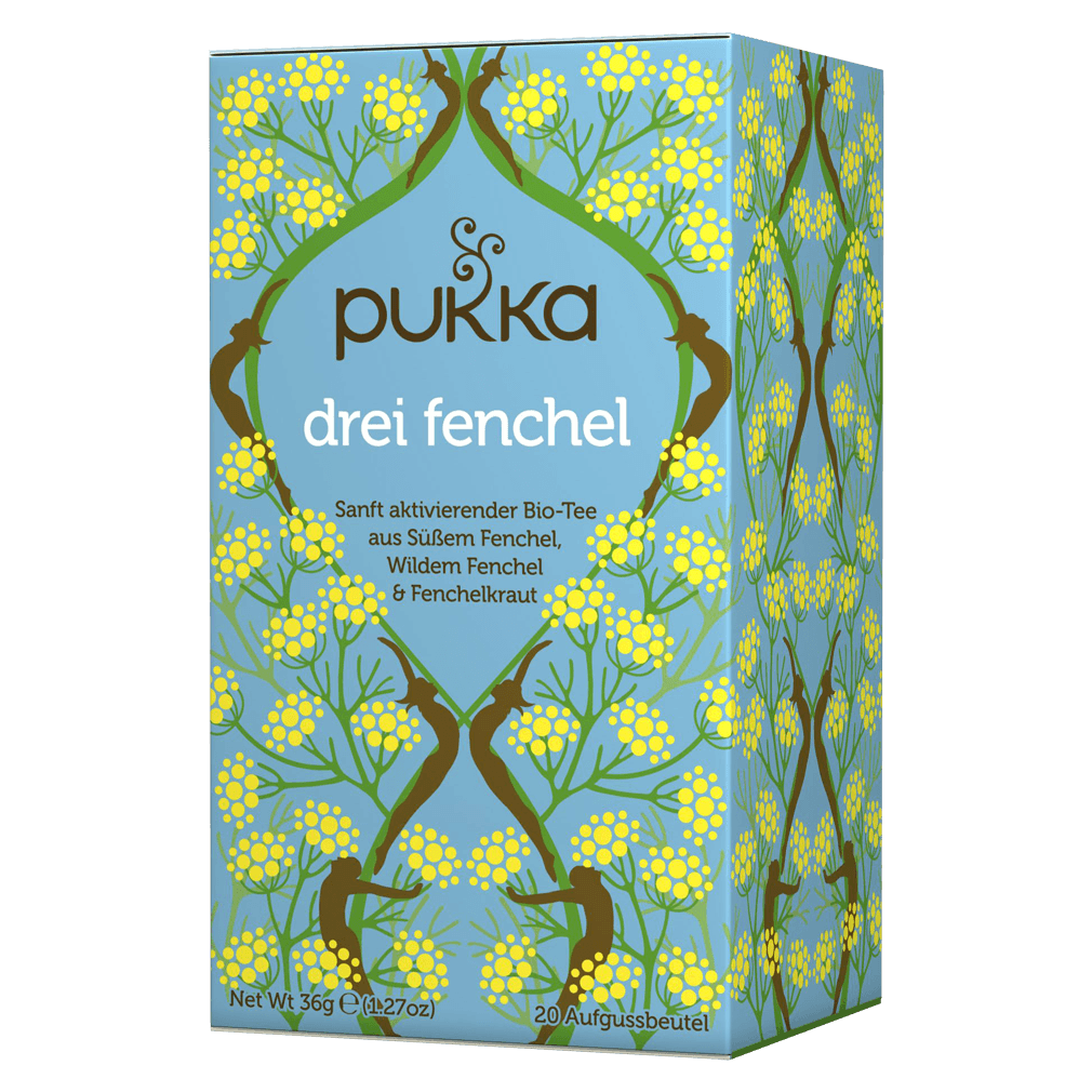 Bio Drei Fenchel Tee von Pukka