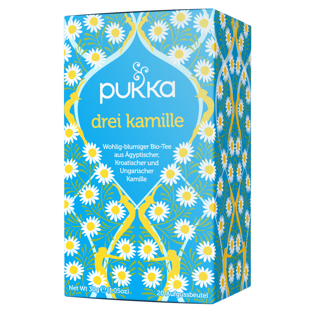 Bio Drei Kamille Tee von Pukka