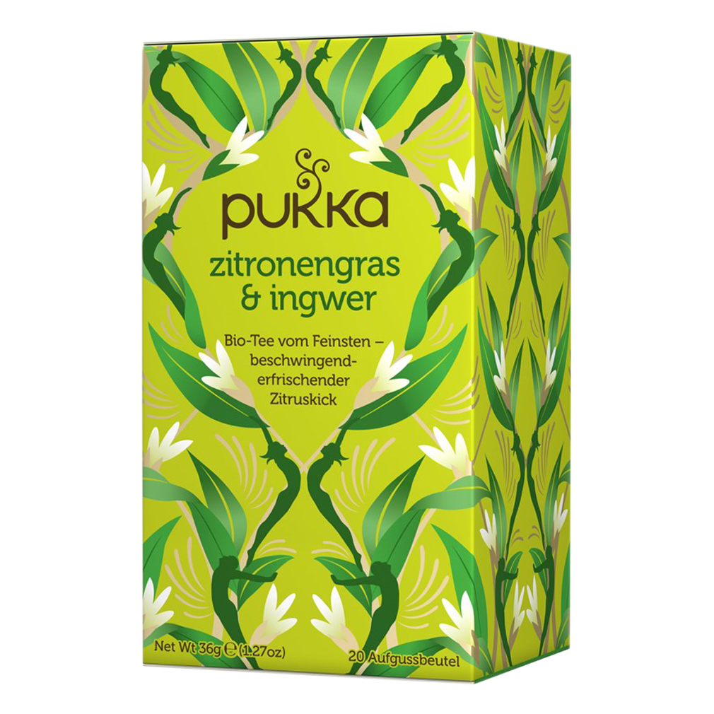 Bio Zitronengras & Ingwer Bio Zitronengras & Ingwer von Pukka