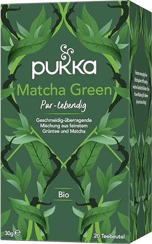 Pukka Bio-Grüntee Matcha Green 6 x 30 gr Pukka Bio-Grüntee Matcha Green 6 x 30 gr von Pukka