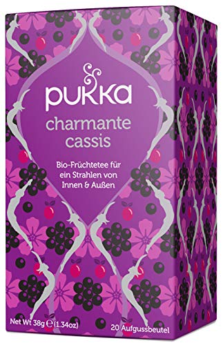 Pukka Herbs Bio Charmante Cassis Teemischung, 38 g Pukka Herbs Bio Charmante Cassis Teemischung, 38 g von Pukka