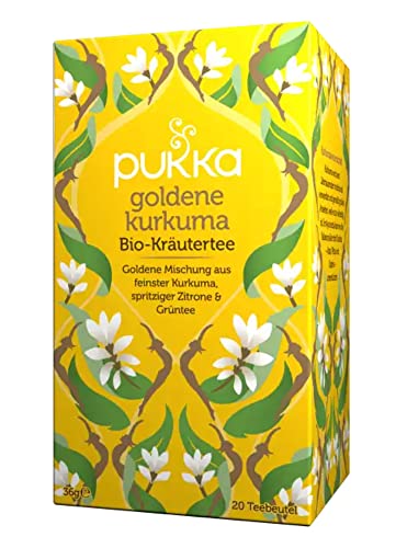 Pukka Herbs Bio Goldene Kurkuma Teemischung, 36 g Pukka Herbs Bio Goldene Kurkuma Teemischung, 36 g von Pukka