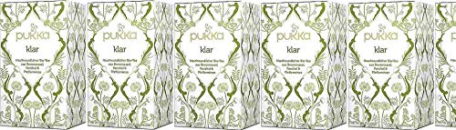 Pukka KLAR Hautfreundlicher Bio-Tee aus Brennnessel, Fenchel & Pfefferminze, 6-er Pack, 6 x 36g Pukka KLAR Hautfreundlicher Bio-Tee aus Brennnessel, Fenchel & Pfefferminze, 6-er Pack, 6 x 36g von Pukka