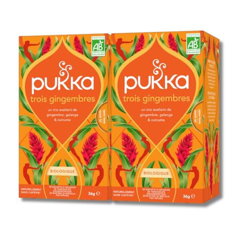 Pukka Organic Three Ginger 2x 20 Btl. 36g (72g) - BIO Drei Ingwer von Pukka