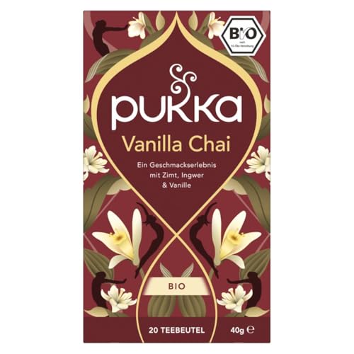Pukka Tee, Bio-Gewürzteemischung "Vanilla Chai", 1er Pack, 20 Teebeutel Pukka Tee, Bio-Gewürzteemischung "Vanilla Chai", 1er Pack, 20 Teebeutel von Pukka