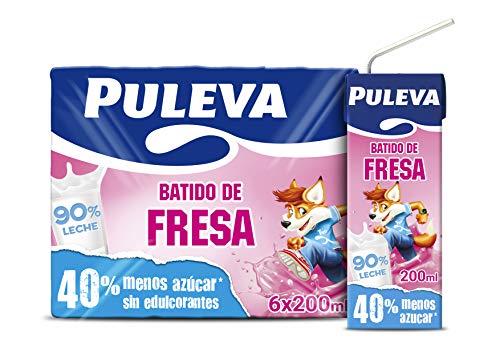 Batido de Fresa Pack 6X200ml Puleva von Puleva