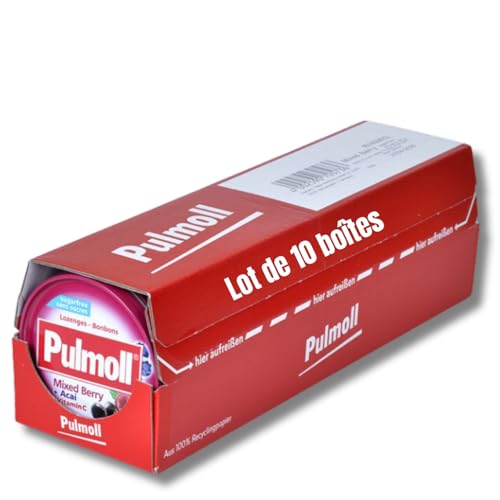 Pulmoll Schälchen x10 | Sparformat | seit 1946 (rote Früchte) von Pulmoll