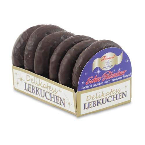 Echte Pulsnitzer Delikatess Lebkuchen mit Schokolade (200 g) von Pulsnitzer Lebkuchenfabrik GmbH