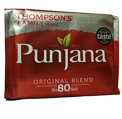 Thompsons Punjana Teebeutel 80 Pro Packung von Punjana