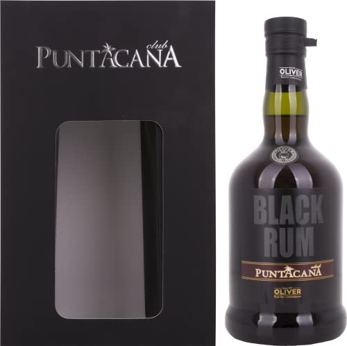 Punta Cana Club Black Rum mit Geschenkverpackung (1 x 0.7 l) von Puntacana Club