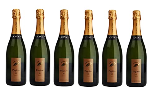 6x 0,75l - Pupitre - Brut - Cava D.O. - Spanien - Schaumwein trocken von Pupitre